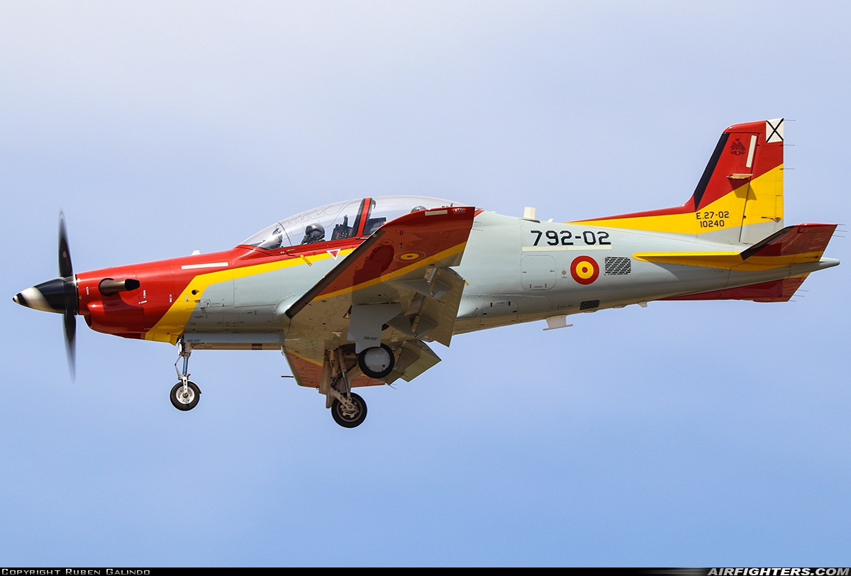 Spain - Air Force Pilatus PC-21 E.27-02-10240 at Madrid - Torrejon (TOJ / LETO), Spain