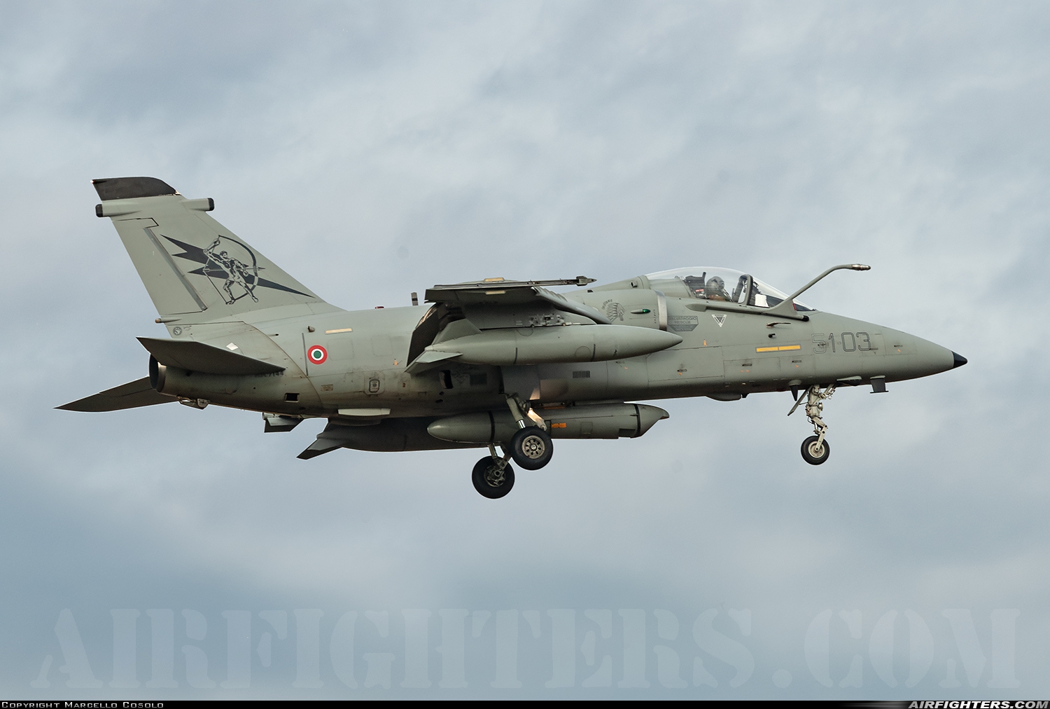 Italy - Air Force AMX International AMX  ACOL MM7144 at Aviano (- Pagliano e Gori) (AVB / LIPA), Italy