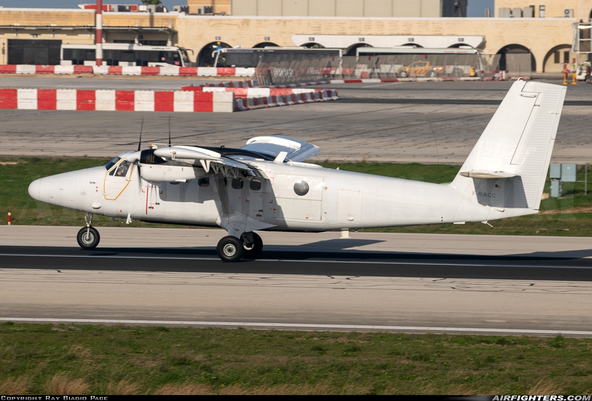 France - Air Force De Havilland Canada DHC-6-300 Twin Otter F-RACC at Luqa - Malta International (MLA / LMML), Malta