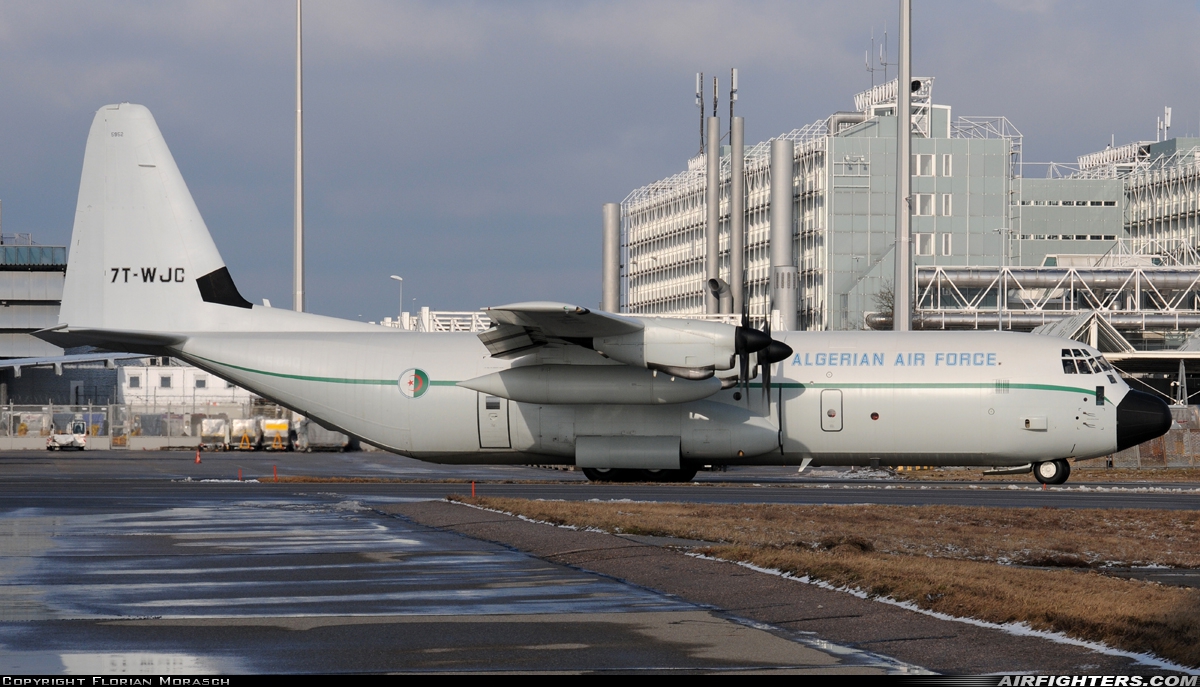 Algeria - Air Force Lockheed Martin C-130J-30 Hercules (L-382) 7T-WJC at Munich (- Franz Josef Strauss) (MUC / EDDM), Germany