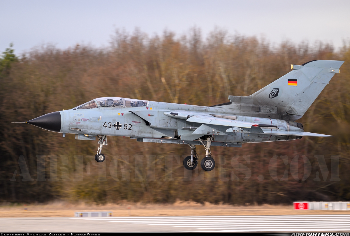 Germany - Air Force Panavia Tornado IDS(T) 43+92 at Ingolstadt - Manching (ETSI), Germany