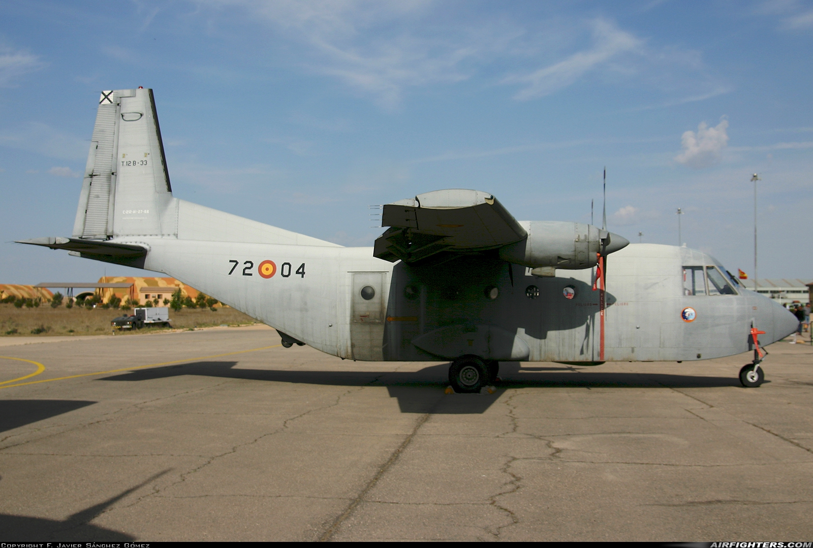 Spain - Air Force CASA C-212-100 Aviocar T.12B-33 at Albacete (- Los Llanos) (LEAB), Spain