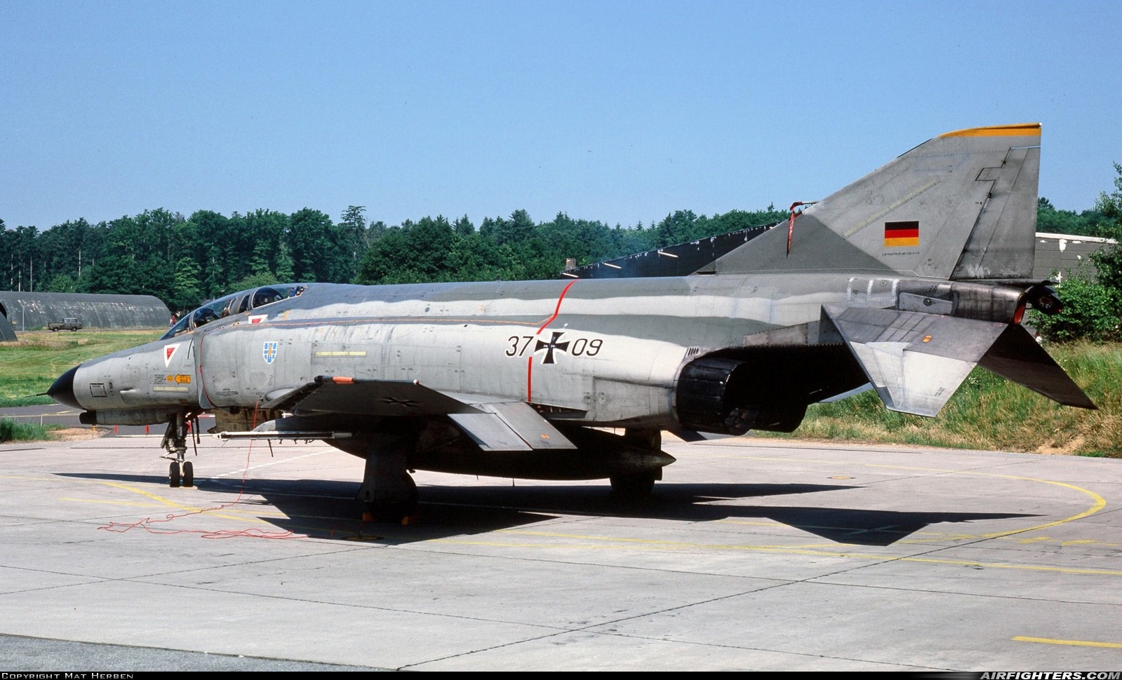 Germany - Air Force McDonnell Douglas F-4F Phantom II 37+09 at Breda - Gilze-Rijen (GLZ / EHGR), Netherlands
