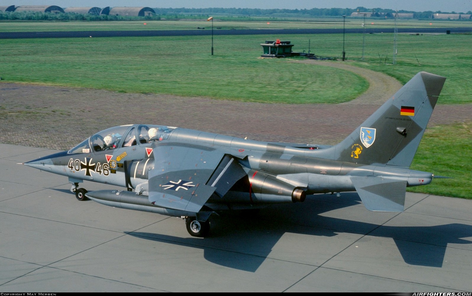 Germany - Air Force Dassault/Dornier Alpha Jet A 40+46 at Breda - Gilze-Rijen (GLZ / EHGR), Netherlands