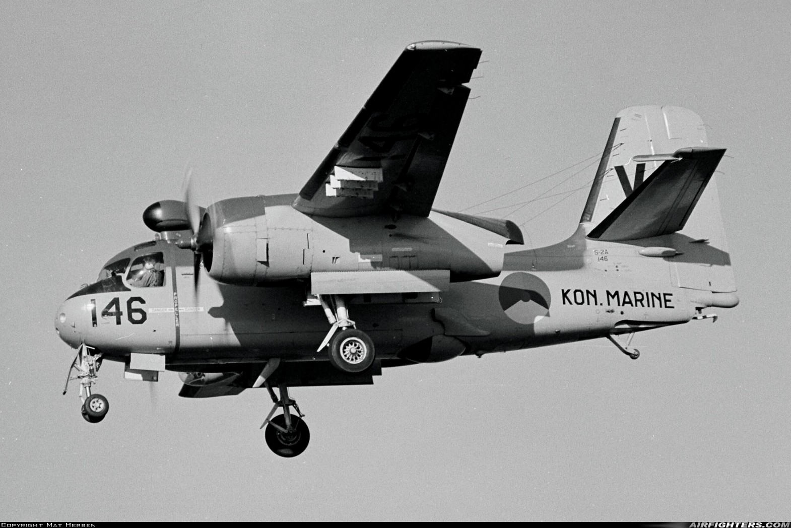 Netherlands - Navy Grumman S-2A Tracker (G-121/S2F-1) 146 at The Hague - Ypenburg (EHYB), Netherlands