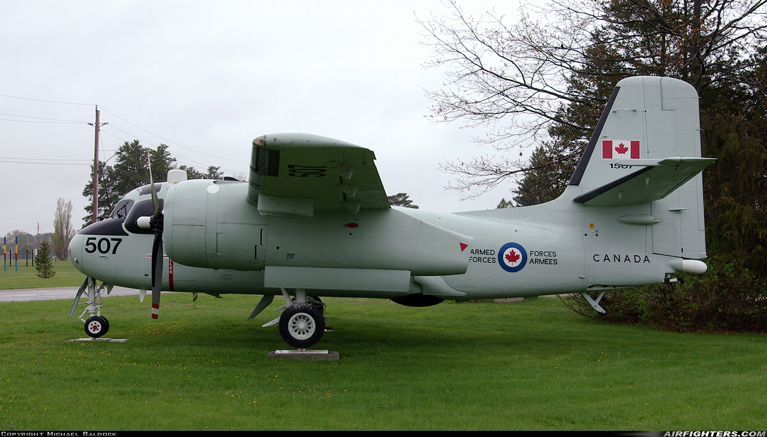 Canada - Air Force Grumman CP-121 Tracker 1507 at Borden (YBN / CYBN), Canada