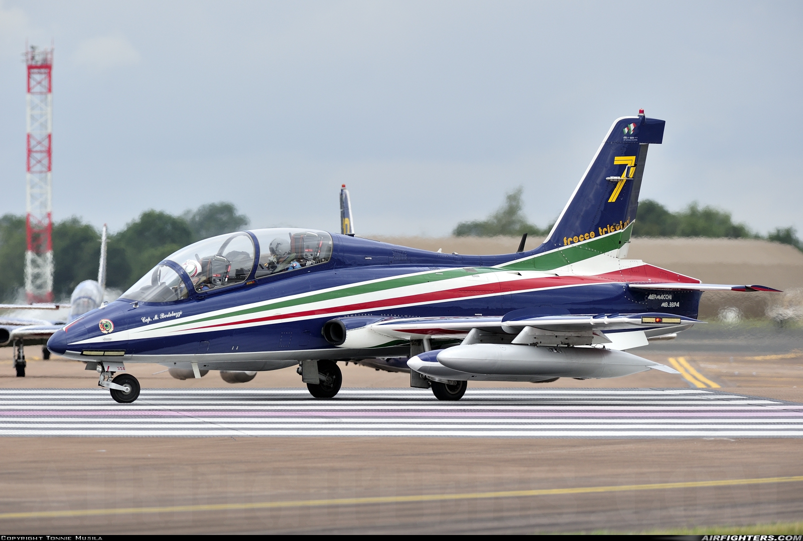 Italy - Air Force Aermacchi MB-339PAN MM54538 at Fairford (FFD / EGVA), UK