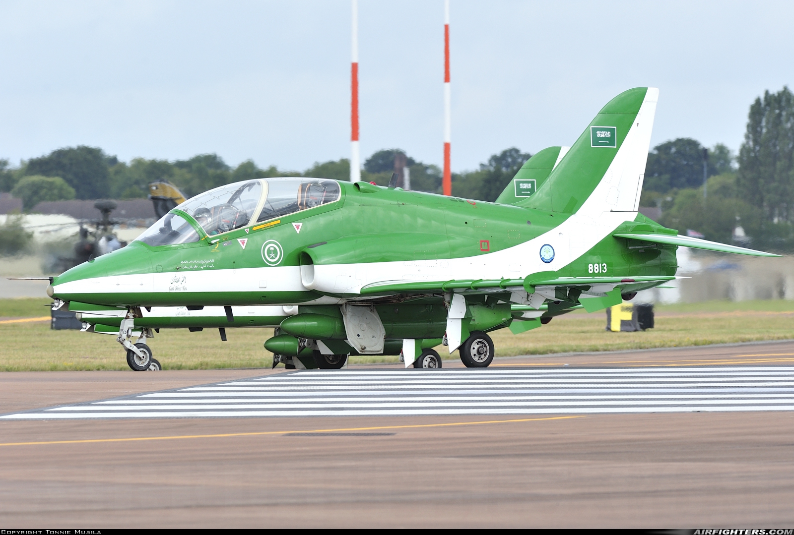Saudi Arabia - Air Force British Aerospace Hawk Mk.65 8813 at Fairford (FFD / EGVA), UK