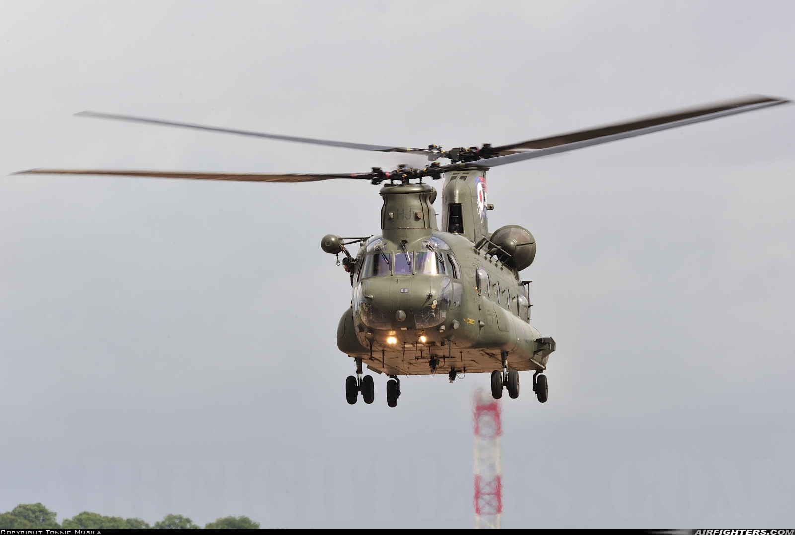 UK - Air Force Boeing Vertol Chinook HC4 (CH-47D) ZH895 at Fairford (FFD / EGVA), UK