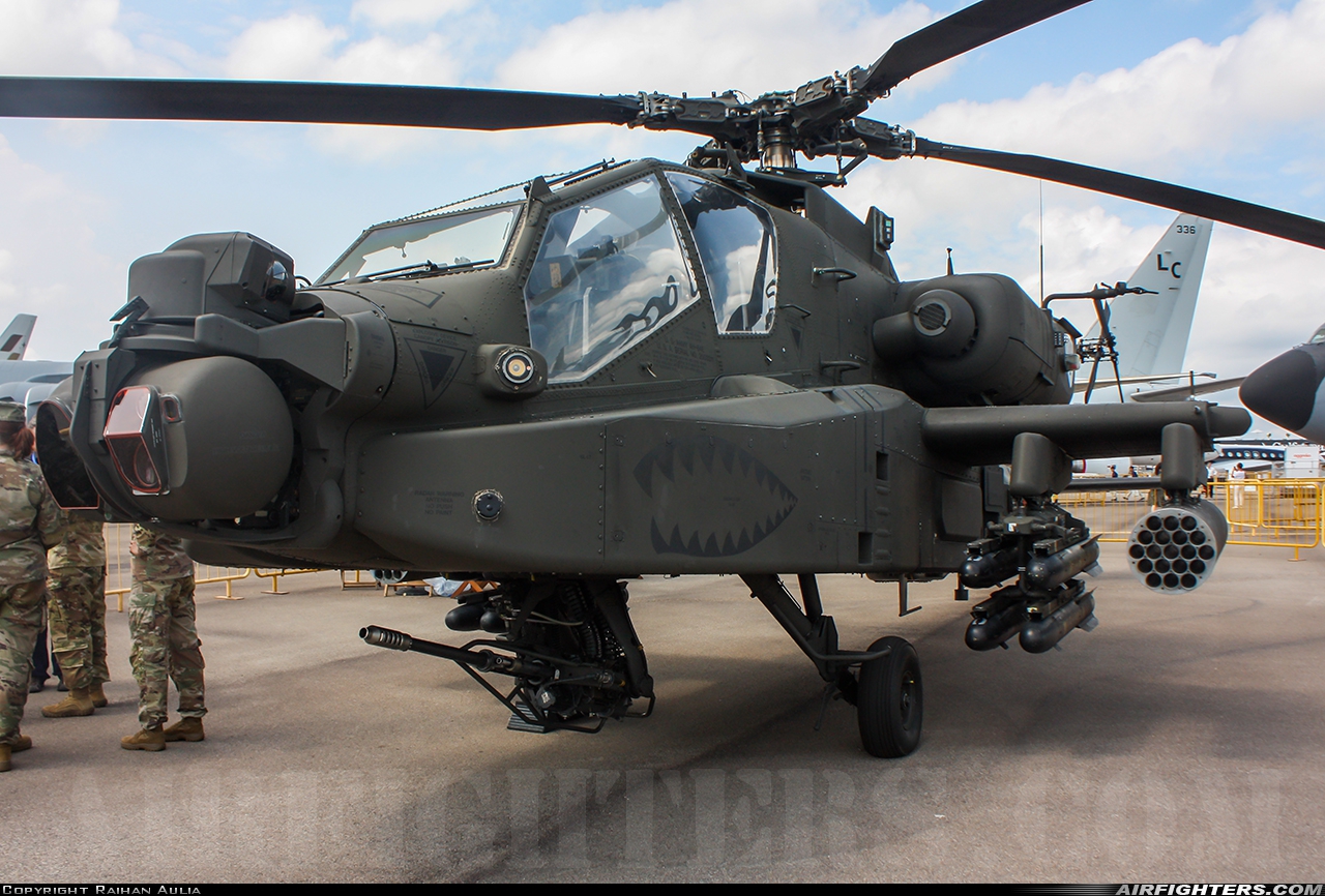 USA - Army Boeing AH-64E Apache Guardian 20-03311 at Changi Air Base-East (WSAC), Singapore