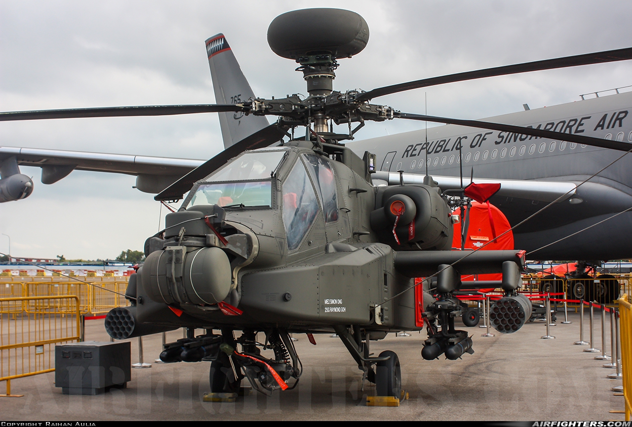 Singapore - Army McDonnell Douglas AH-64D Apache Longbow 060 at Changi Air Base-East (WSAC), Singapore