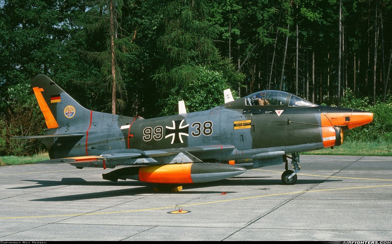 Germany - Air Force Fiat G-91R3 9938 at Pferdsfeld (ETSP), Germany