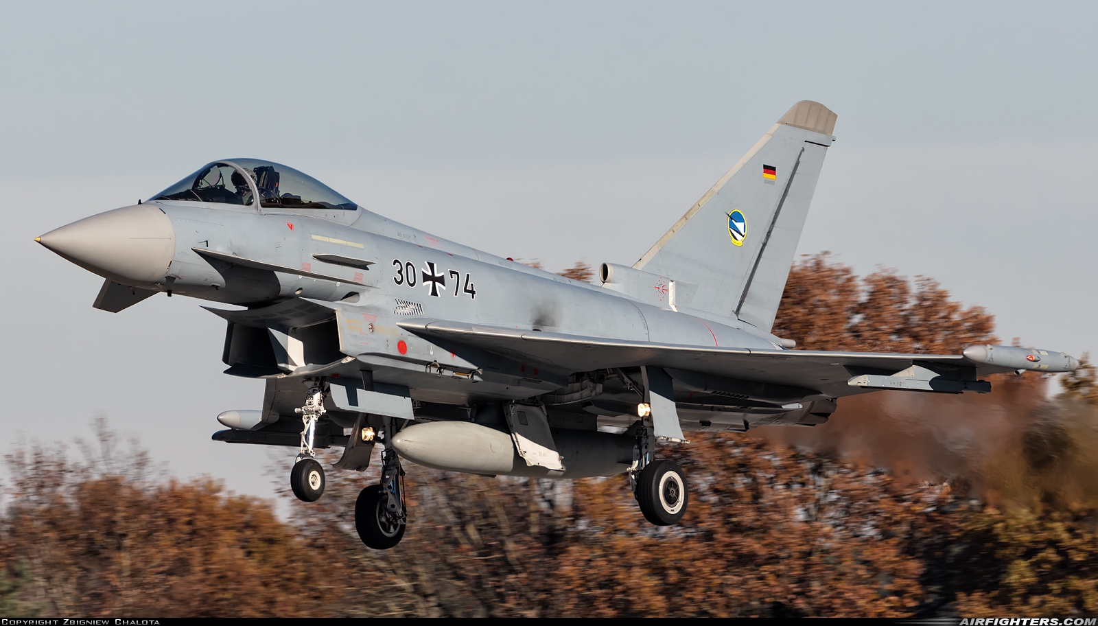 Germany - Air Force Eurofighter EF-2000 Typhoon S 30+74 at Ingolstadt - Manching (ETSI), Germany
