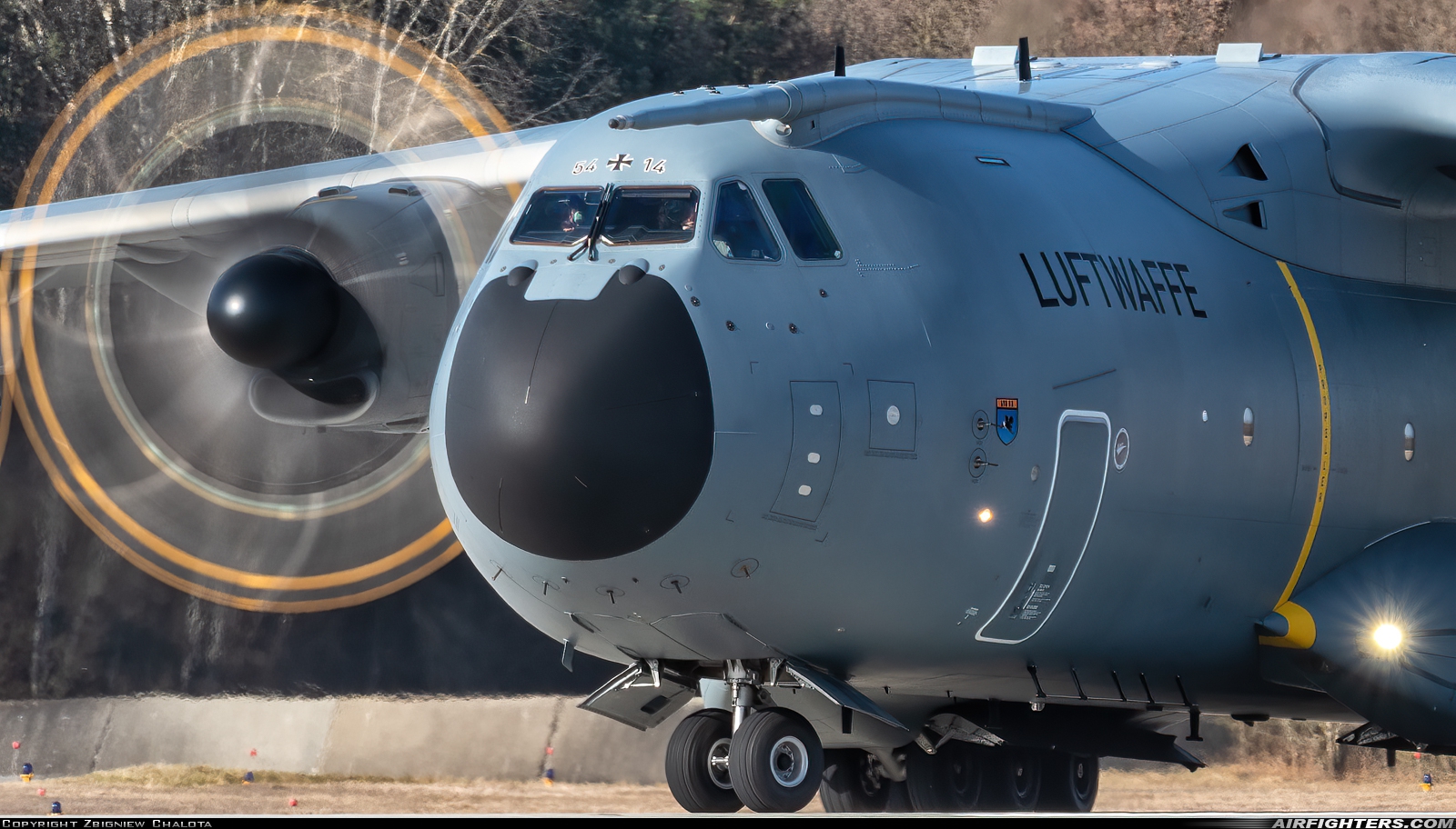 Germany - Air Force Airbus A400M-180 Atlas 54+14 at Ingolstadt - Manching (ETSI), Germany