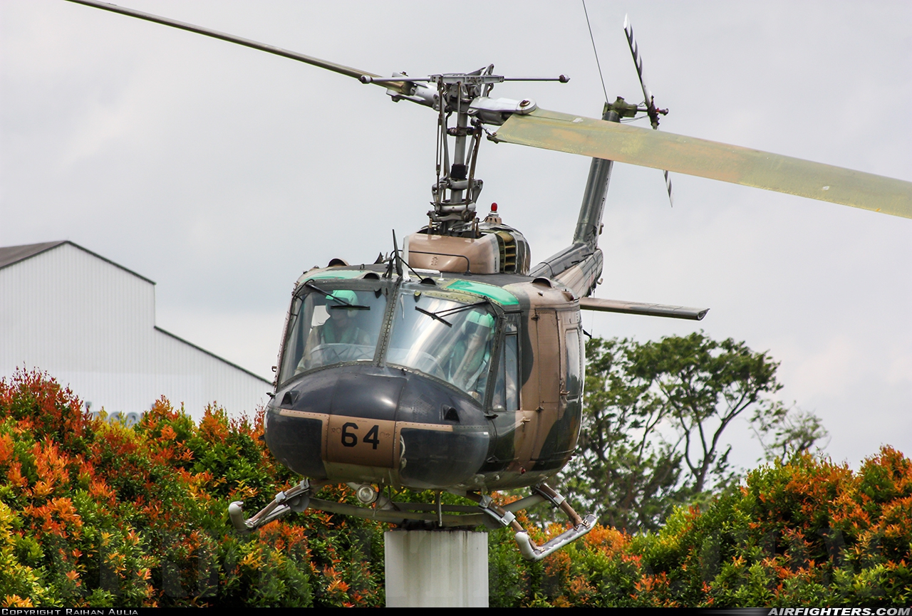 Singapore - Air Force Bell UH-1H Iroquois (205) 264 at Paya Lebar (QPG/WSAP), Singapore