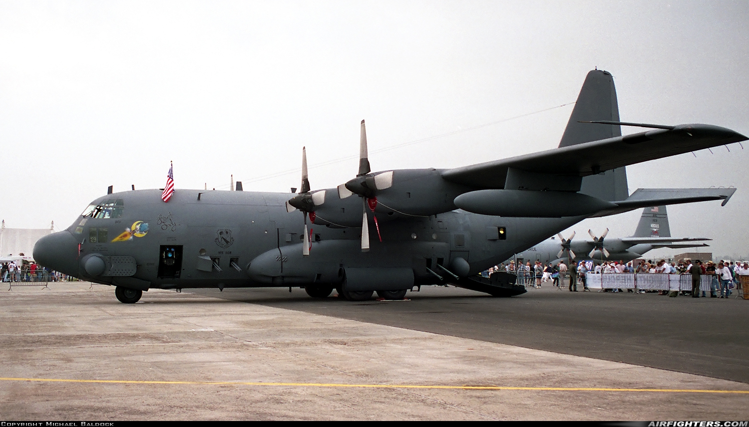 USA - Air Force Lockheed AC-130A Spectre (L-182) 53-3129 at Fairford (FFD / EGVA), UK