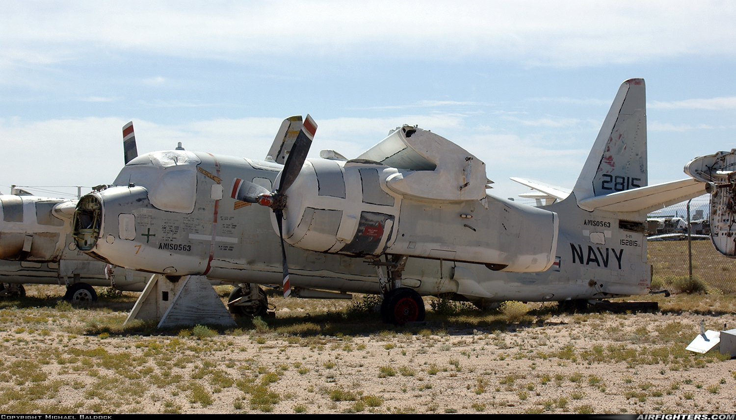 USA - Navy Grumman S-2G Tracker (G-121) 152815 at Tucson - Davis-Monthan AFB (DMA / KDMA), USA