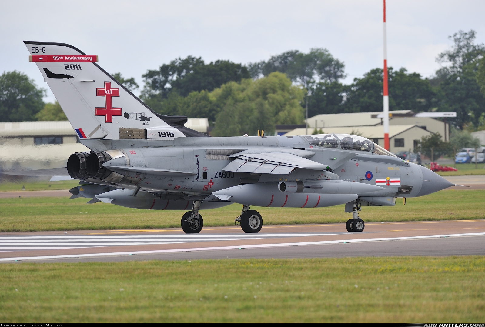 UK - Air Force Panavia Tornado GR4 ZA600 at Fairford (FFD / EGVA), UK