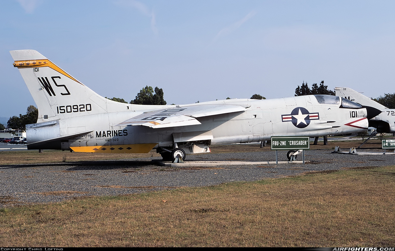 USA - Marines Vought F-8J Crusader 150920 at Santa Ana - El Toro MCAS (NZJ / KNZJ), USA