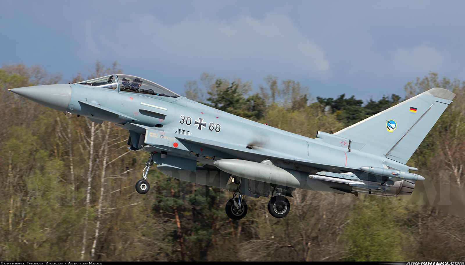Germany - Air Force Eurofighter EF-2000 Typhoon S 30+68 at Ingolstadt - Manching (ETSI), Germany