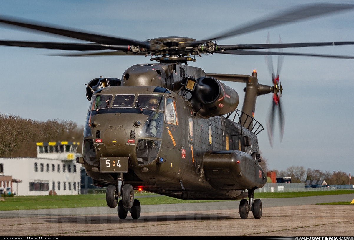Germany - Air Force Sikorsky CH-53G (S-65) 84+54 at Rotenburg/Wumme (EDXQ), Germany