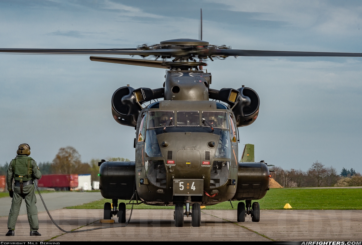 Germany - Air Force Sikorsky CH-53G (S-65) 84+54 at Rotenburg/Wumme (EDXQ), Germany