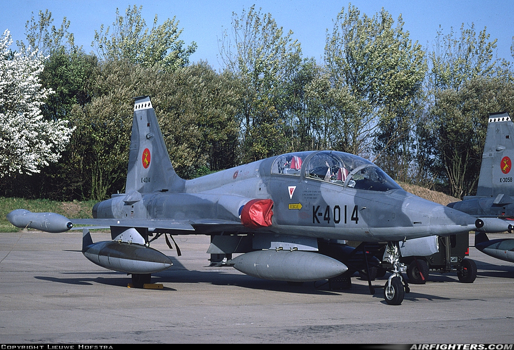 Netherlands - Air Force Canadair NF-5B (CL-226) K-4014 at Leeuwarden (LWR / EHLW), Netherlands