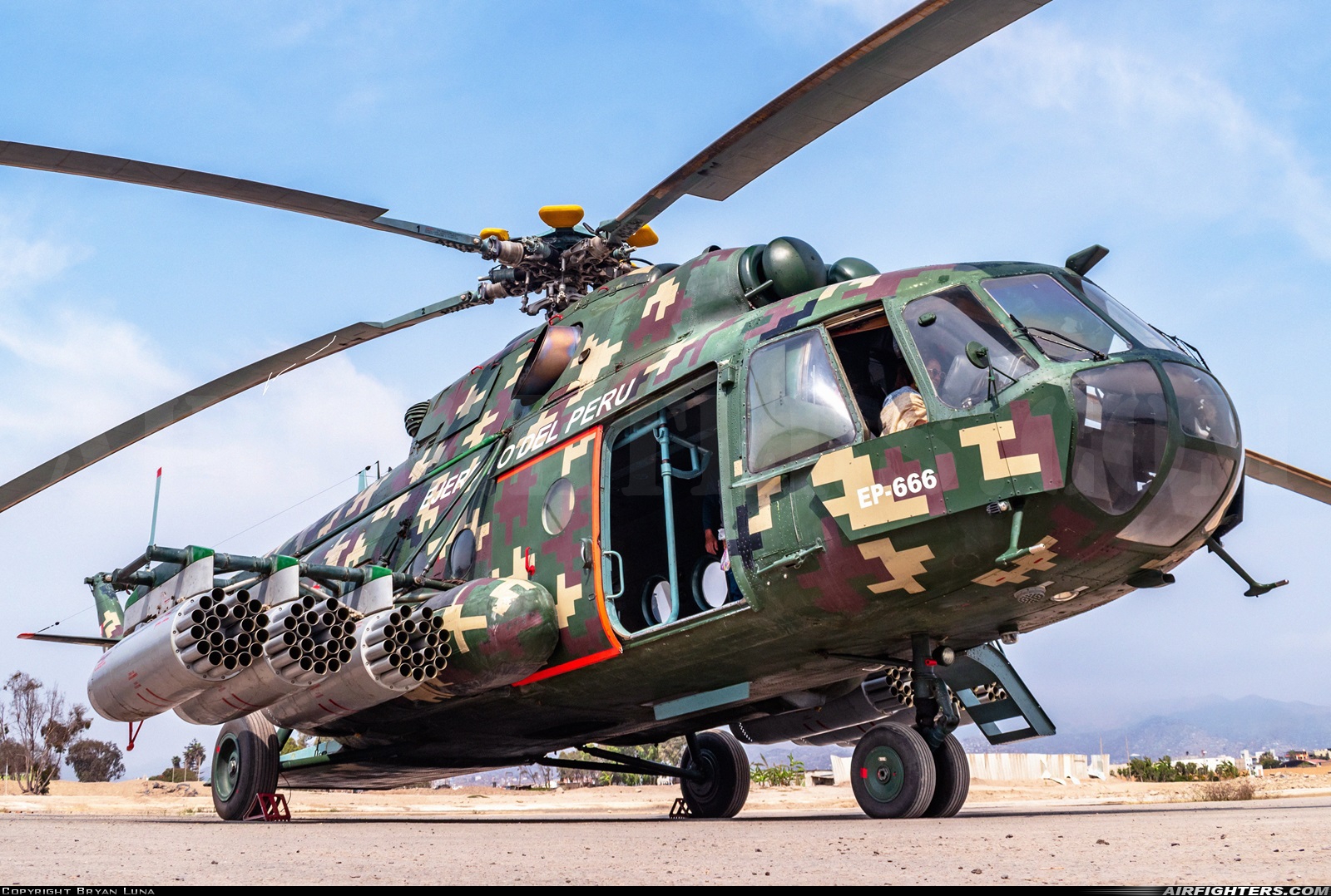 Peru - Army Mil Mi-171Sh EP-666 at Lima - Las Palmas (SPLP), Peru
