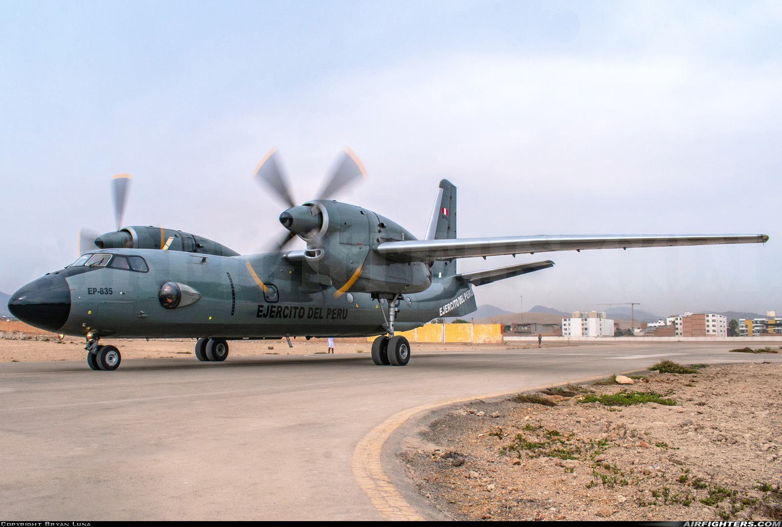 Peru - Army Antonov An-32B Cline EP-835 at Lima - Las Palmas (SPLP), Peru