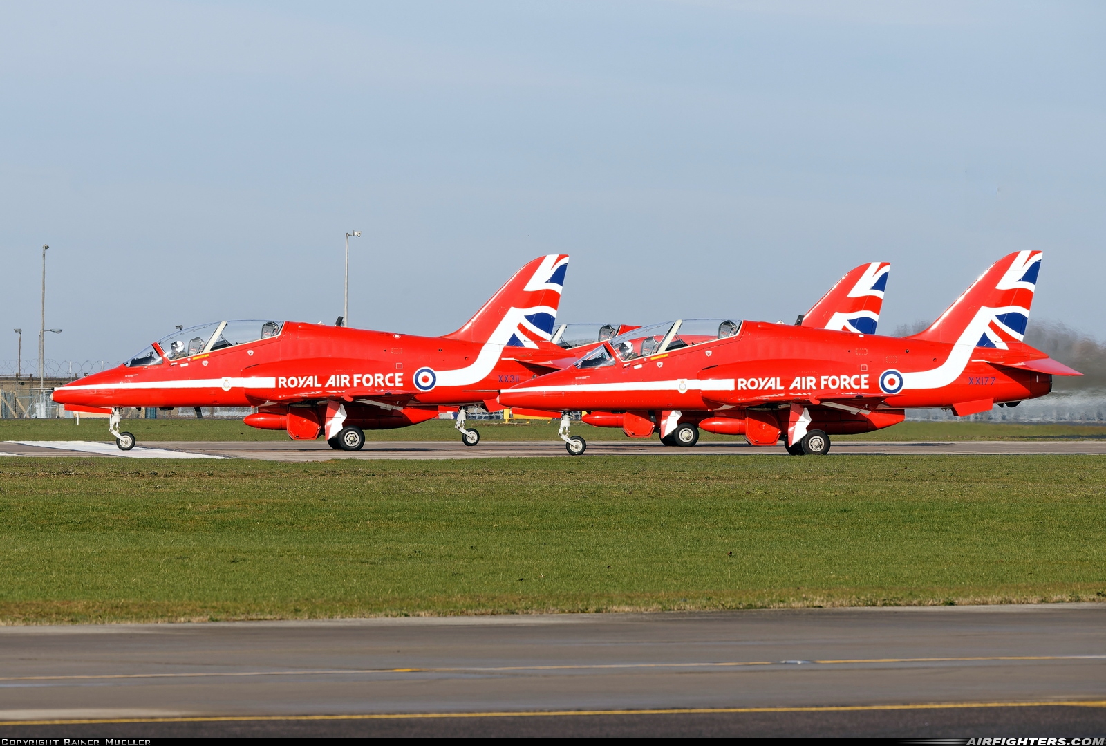 UK - Air Force British Aerospace Hawk T.1 XX177 at Waddington (WTN / EGXW), UK
