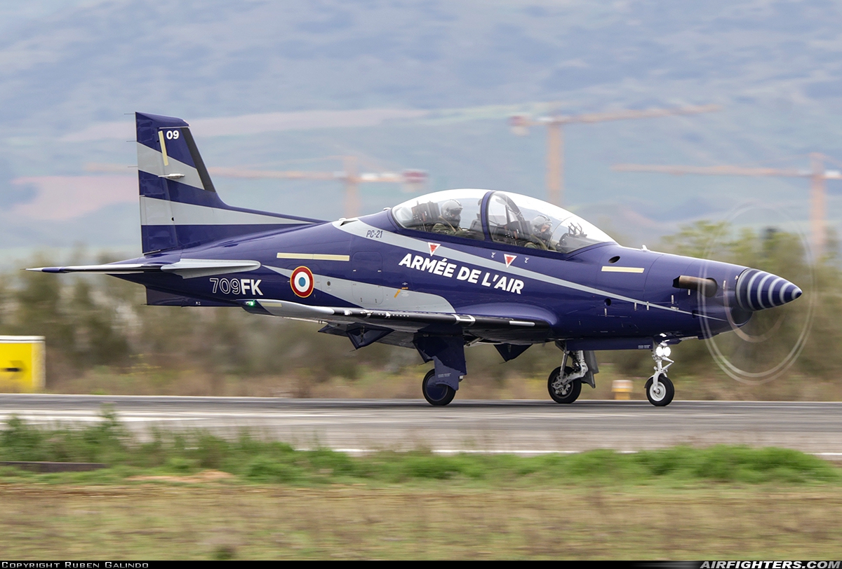 France - Air Force Pilatus PC-21 09 at Madrid - Torrejon (TOJ / LETO), Spain