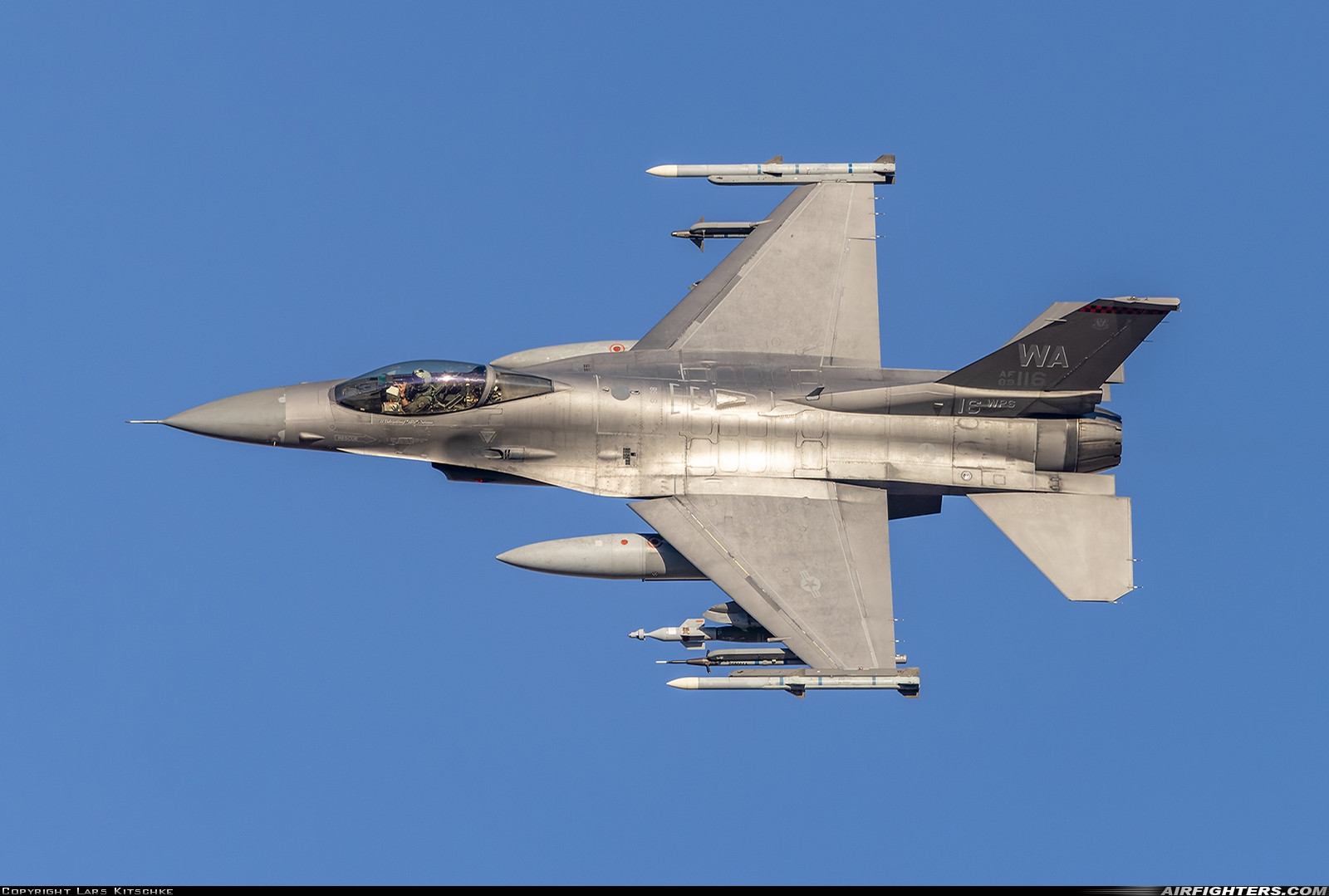 USA - Air Force General Dynamics F-16C Fighting Falcon 89-2116 at Las Vegas - Nellis AFB (LSV / KLSV), USA