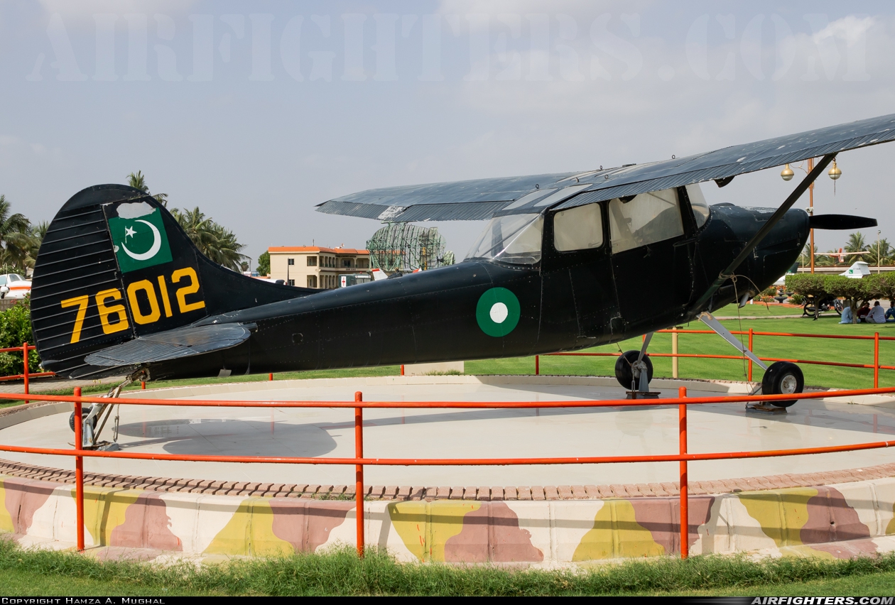 Pakistan - Army Cessna O-1E Bird Dog (L-19E) 57-6012 at Karachi - Faisal AB (OPSF), Pakistan