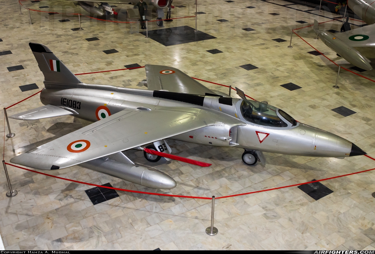 India - Air Force Folland Gnat F.1 IE1083 at Karachi - Faisal AB (OPSF), Pakistan