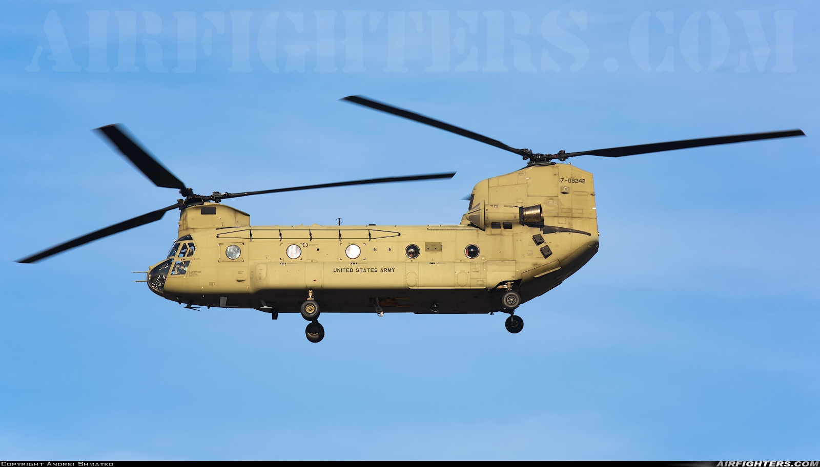 USA - Army Boeing Vertol CH-47F Chinook 17-08242 at Off-Airport - Pyeongtaek, South Korea