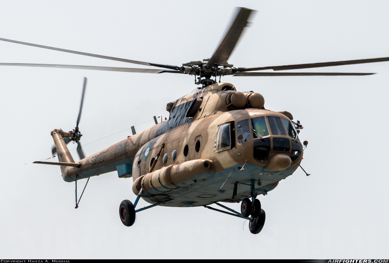 Pakistan - Army Mil Mi-8MTV-1 58623 at Lahore - Allama Iqbal International (LHE / OPLA), Pakistan