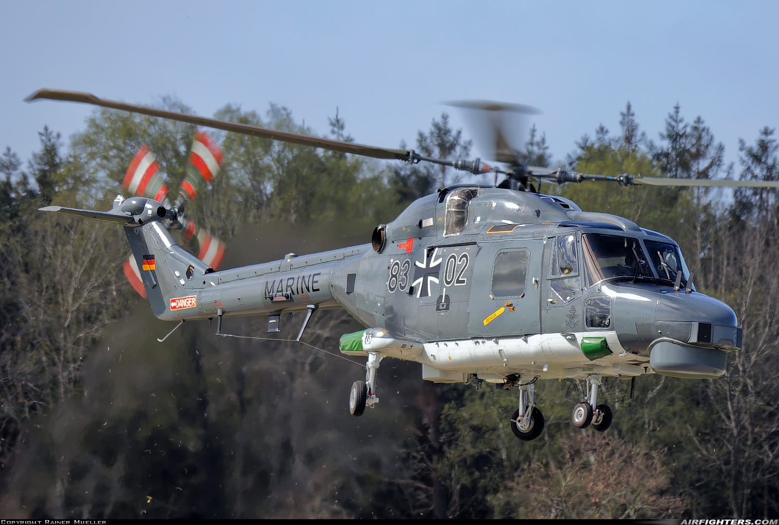 Germany - Navy Westland WG-13 Super Lynx Mk88A 83+02 at Nordholz (- Cuxhaven) (NDZ / ETMN), Germany