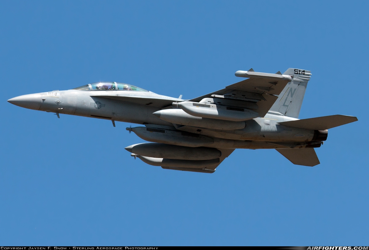 USA - Navy Boeing EA-18G Growler 166941 at Oak Harbor - Whidbey Island NAS / Ault Field (NUW), USA