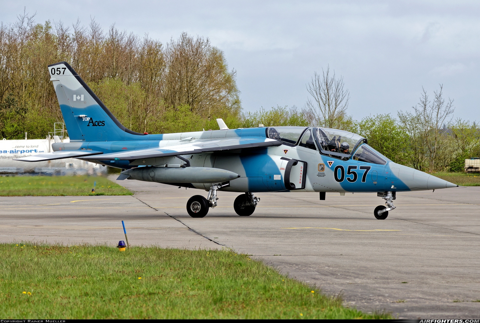 Company Owned - Top Aces (ATSI) Dassault/Dornier Alpha Jet A C-GJTA at Nordholz (- Cuxhaven) (NDZ / ETMN), Germany