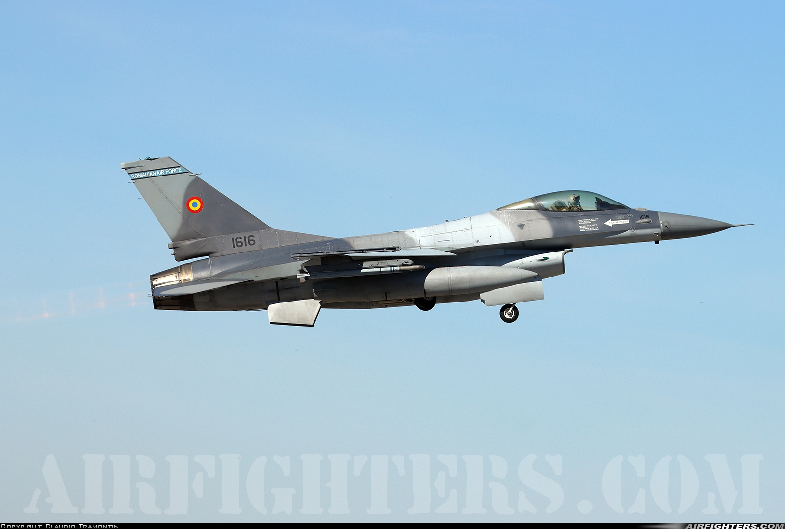 Romania - Air Force General Dynamics F-16AM Fighting Falcon 1616 at Andravida (Pyrgos -) (PYR / LGAD), Greece