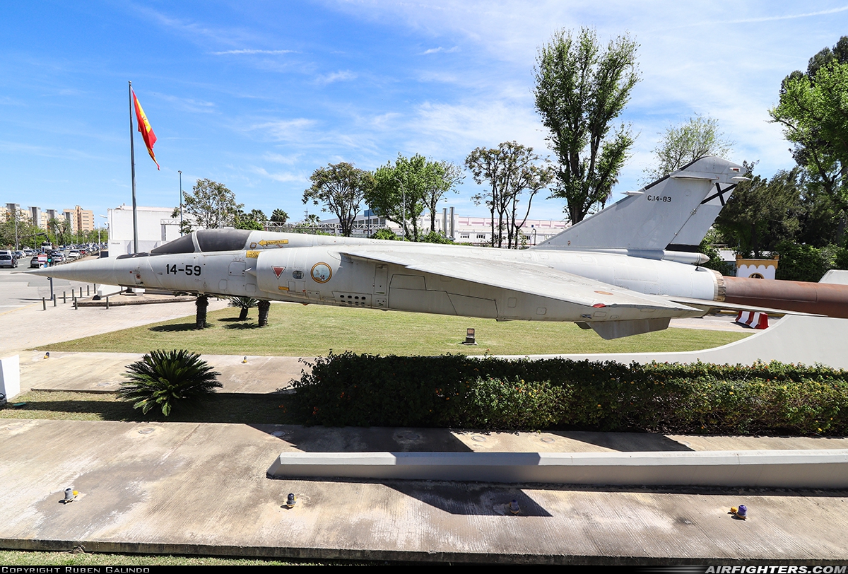 Spain - Air Force Dassault Mirage F1EDA C.14-83 at Sevilla - Tablada (LETA), Spain