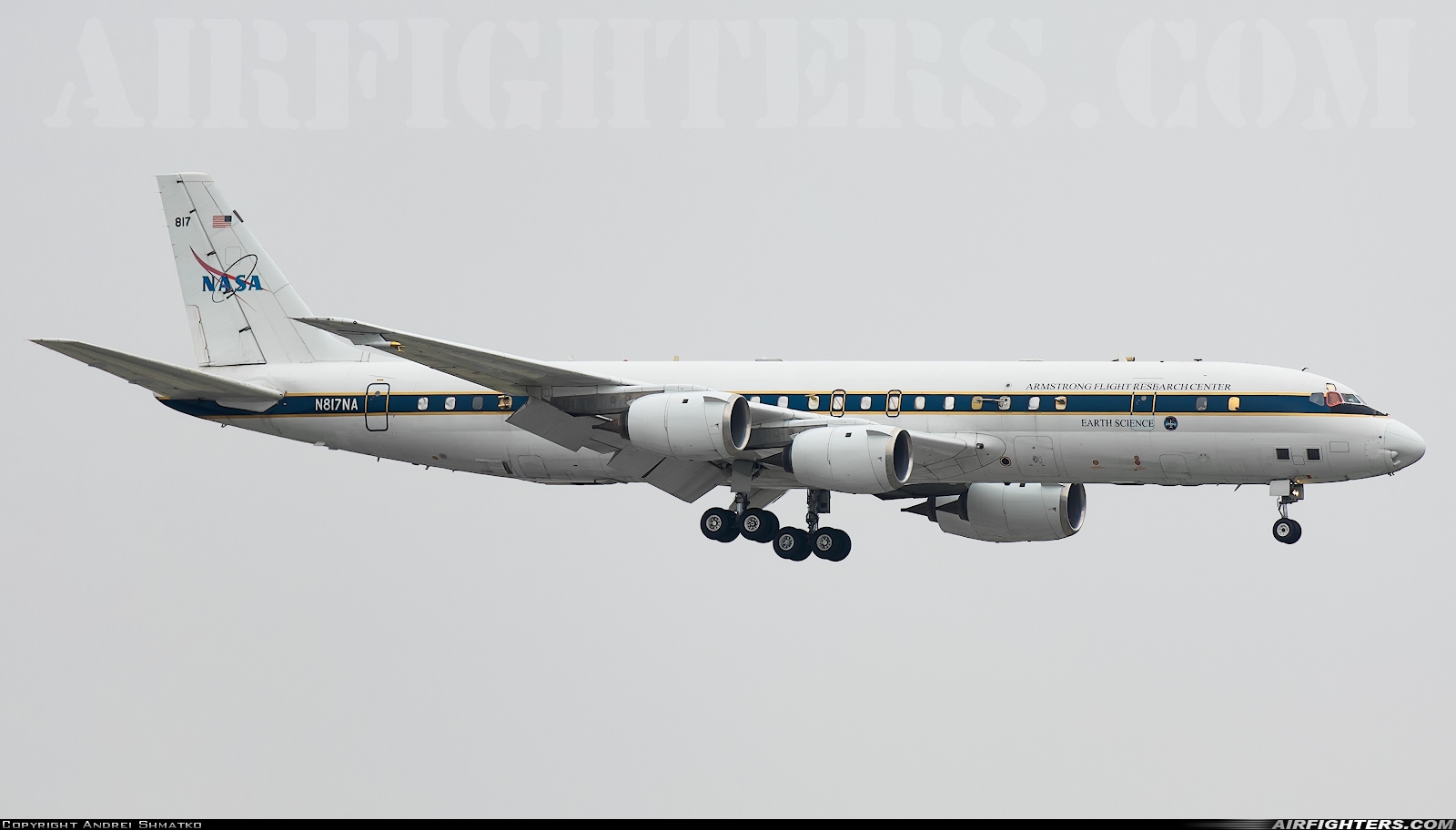 USA - NASA Douglas DC-8-72 N817NA at Bangkok - Int. (Don Muang) (DMK / VTBD), Thailand