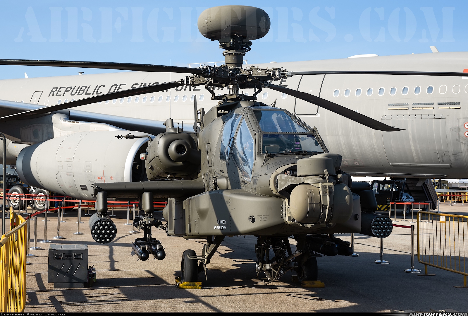 Singapore - Army McDonnell Douglas AH-64D Apache Longbow 060 at Singapore - Changi (SIN / WSSS), Singapore