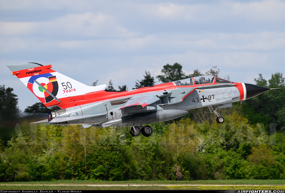 Germany - Air Force Panavia Tornado IDS(T) 43+97 at Ingolstadt - Manching (ETSI), Germany