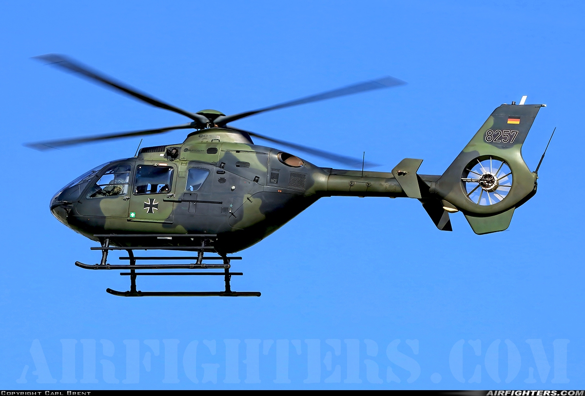 Germany - Army Eurocopter EC-135T1 82+57 at Eindhoven (- Welschap) (EIN / EHEH), Netherlands