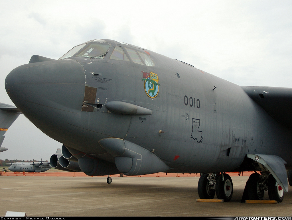 USA - Air Force Boeing B-52H Stratofortress 60-0010 at Jacksonville - Little Rock AFB (LRF / KLRF), USA