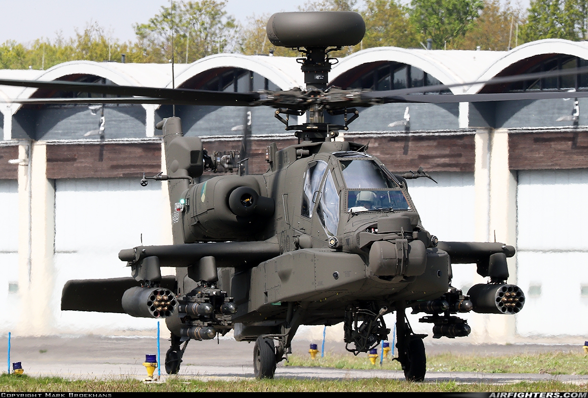 Netherlands - Air Force Boeing AH-64E Apache Guardian Q-39 at Breda - Gilze-Rijen (GLZ / EHGR), Netherlands