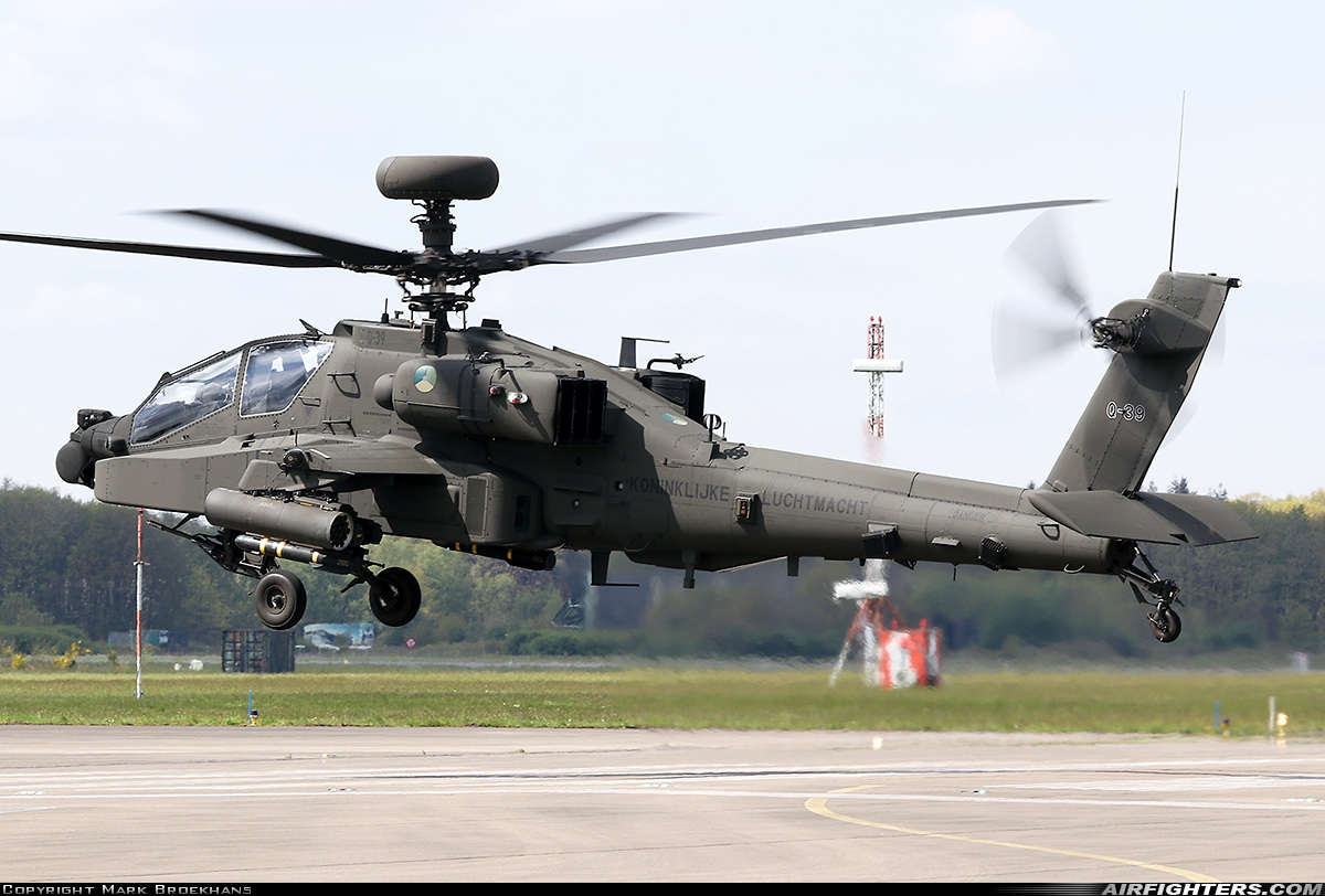 Netherlands - Air Force Boeing AH-64E Apache Guardian Q-39 at Breda - Gilze-Rijen (GLZ / EHGR), Netherlands