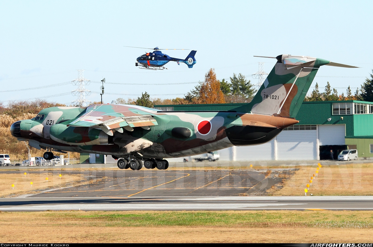 Japan - Air Force Kawasaki EC-1 78-1021 at Iruma (RJTJ), Japan