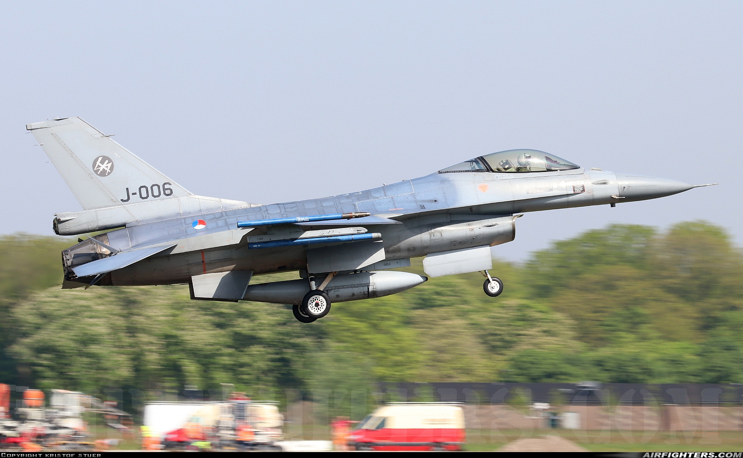 Netherlands - Air Force General Dynamics F-16AM Fighting Falcon J-006 at Uden - Volkel (UDE / EHVK), Netherlands
